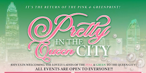 Primaire afbeelding van The Pink & Greenprint...Pretty in the Queen City!