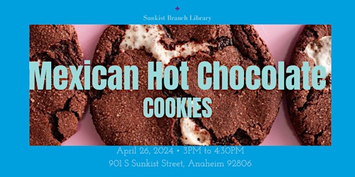 Image principale de Mexican Hot Chocolate Cookies