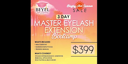 Master Eyelash Extension Training primary image