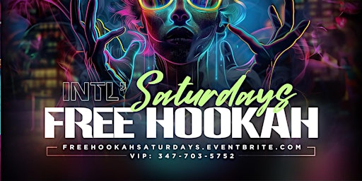 Imagem principal do evento Free Hookah Saturdays at Kiss Lounge