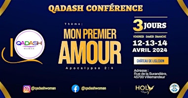 Imagem principal do evento QADASH CONFÉRENCE