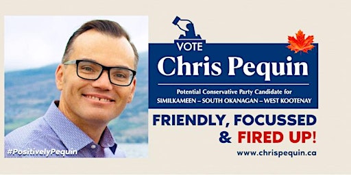 Imagem principal de Politics at the Pub with  Chris Pequin Potential conservative Candidate