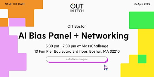 Imagem principal de Out in Tech Boston| AI Ethics and Algorithmic Bias