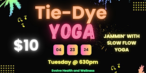 Imagem principal do evento Tie-Dye Yoga