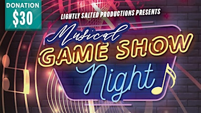 Musical Game Show Night