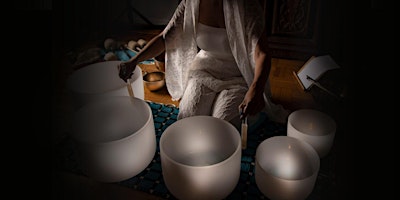 Imagem principal do evento Celebrate the Pink Full  Moon Ceremonial Sound Bath