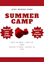 July Kids Summer Boxing Week Ages 6-8 primary image