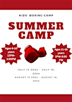 Image principale de July Kids Summer Boxing Week Ages 6-10