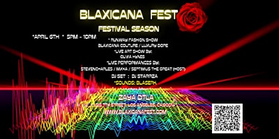 Primaire afbeelding van BLAXICANA FEST: FESTIVAL SEASON