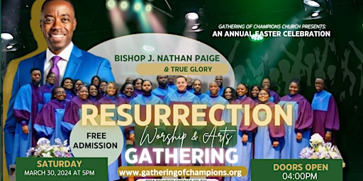 Primaire afbeelding van Resurrection Worship & Arts Gathering 2024