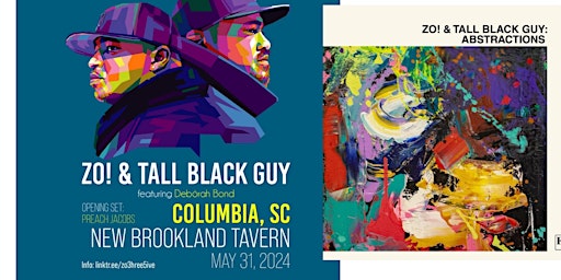 Image principale de Zo! & Tall Black Guy feat. Deborah Bond @ New Brookland Tavern
