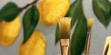 Cocktails on Canvas : The Lemon Drop | Sip & Paint | Sutton Coldfield