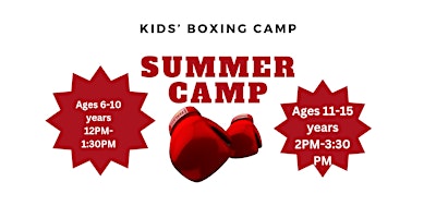 Imagen principal de August Kids Summer Boxing Week Ages 6-10