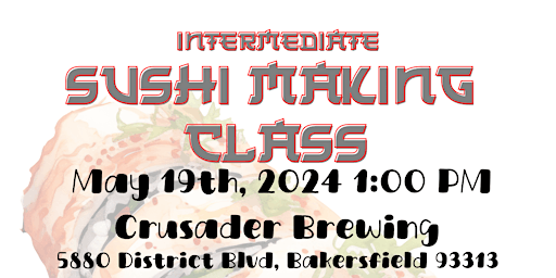 Intermediate Sushi Making Class primary image