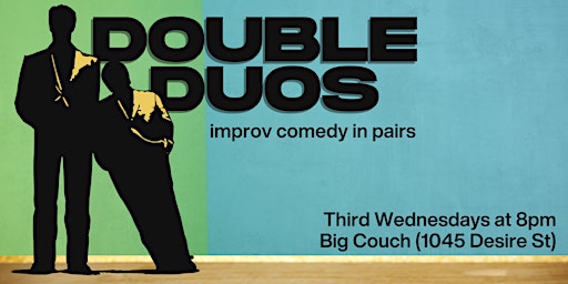Imagem principal do evento Double Duos: Improv Comedy in Pairs