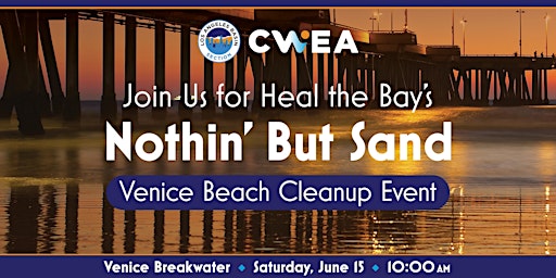 Imagem principal do evento Nothin’ But Sand Joint Heal the Bay Clean up
