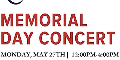 Hauptbild für Memorial Day Concert with a BBQ at Philmont Country Club