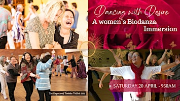 Primaire afbeelding van Dancing with Desire - Women's Biodanza and Creativity day immersion
