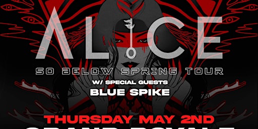 AL1CE  (dark  prog) with  BLUE SPIKE | PROM MOM primary image