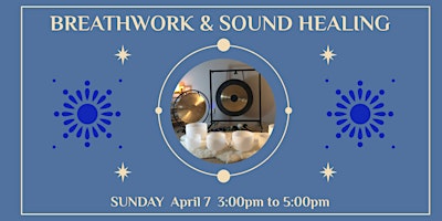 Imagem principal do evento Breathwork and Sound Healing