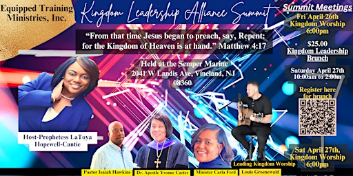 Image principale de Kingdom Leadership Alliance  Summit