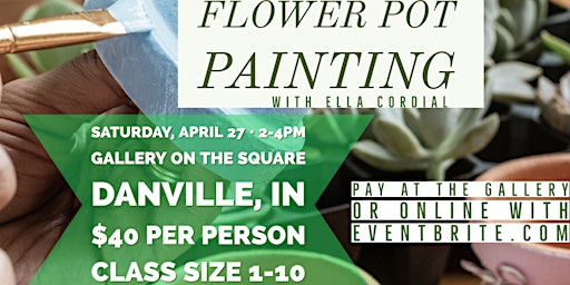 Imagem principal de Flower Pot Painting