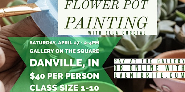 Flower Pot Painting