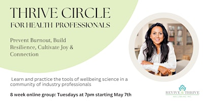 Thrive Circle for Health Professionals primary image