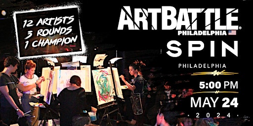 Imagem principal do evento Art Battle Philadelphia - May 24 , 2024