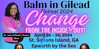 Balm In Gilead Annual Women's Retreat primary image