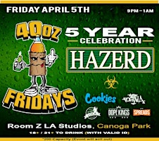 40oz. FRIDAYS 5 YEAR CELEBRATION primary image