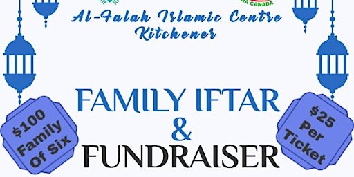 Imagem principal do evento Family Iftar and Fundraiser