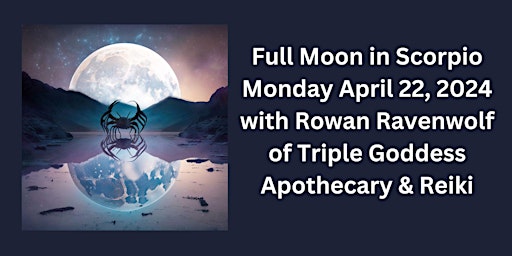 Hauptbild für Full Moon in Scorpio Ritual