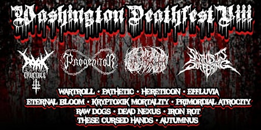 Imagem principal do evento Washington Deathfest VIII