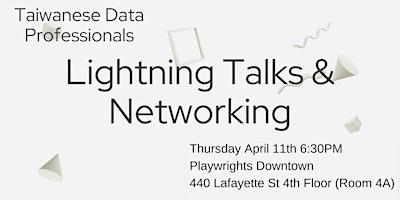 Imagem principal do evento TDP Lightning Talks & Data Science Mixer