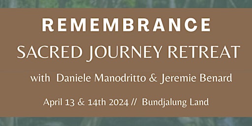 Imagem principal do evento Sacred Journey Retreat