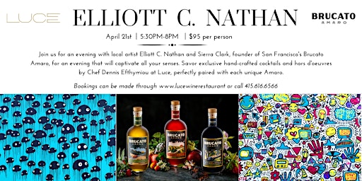 Hauptbild für Elliott C. Nathan x Brucato Amaro Reception