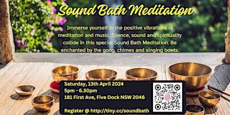 Image principale de Sound Bath Meditation