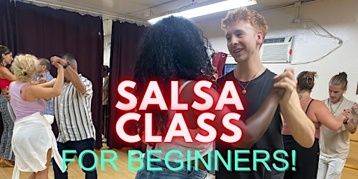 Fun Saturday Salsa Class for Beginners by Alex Sol primary image