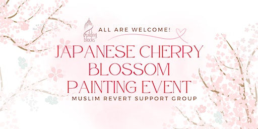 Immagine principale di Japanese Cherry Blossom Painting Event 