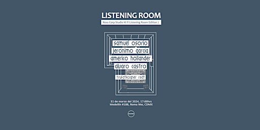 Listening Room VII  primärbild