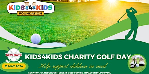 Immagine principale di Kids4Kids Foundation Charity Golf Day 