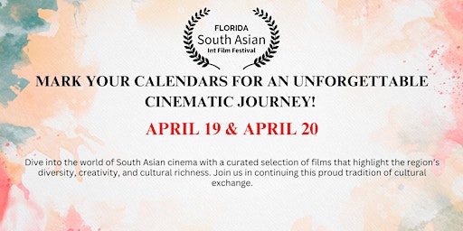 Image principale de South Asian International Film Festival Florida (SAIFFF)