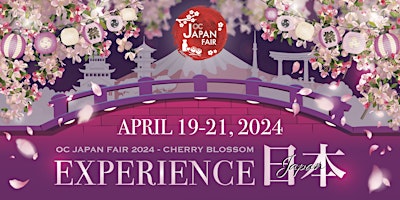 Imagem principal do evento OC Japan Fair 2024 - CHERRY BLOSSOM -