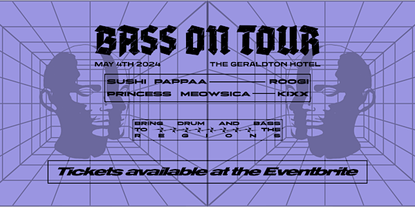 Bass On Tour Geraldton Hotel DnB Takeover