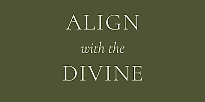 Align with the Divine - Live Event NL primary image