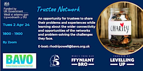 Trustee Network / Rhwydwaith Ymddiriedolwyr