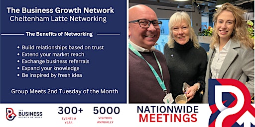 Primaire afbeelding van The Business Growth Network, Cheltenham Latte Networking Meeting