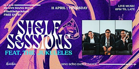 SHELF SESSIONS: Live Music featuring The Jukuleles primary image