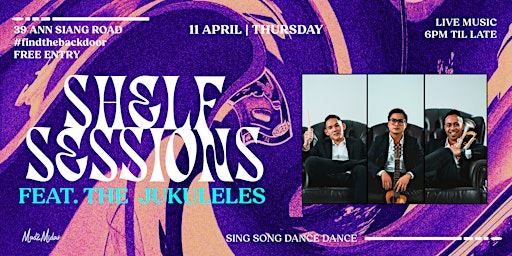 Imagen principal de SHELF SESSIONS: Live Music featuring The Jukuleles